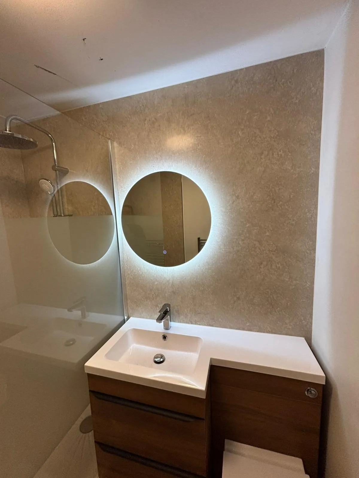 Completed bathroom installation in North Shields
