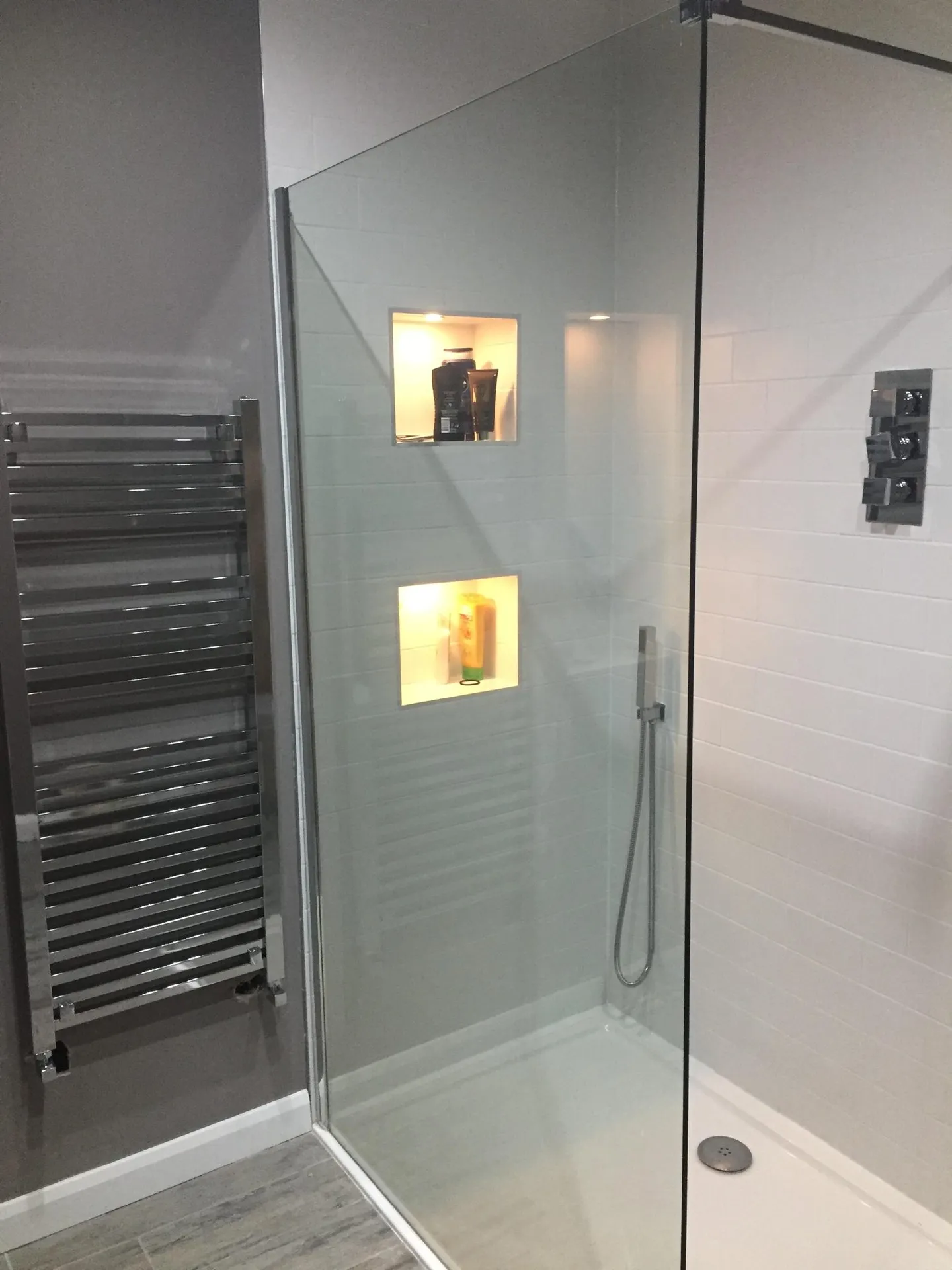 Completed bathroom installation in North Shields