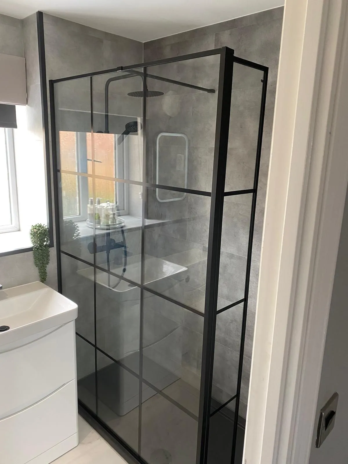 Completed bathroom installation in North Shields