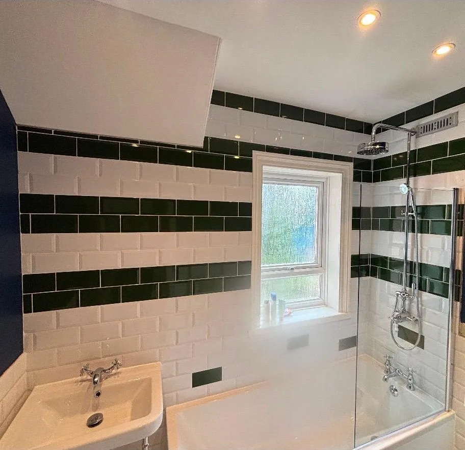 Completed bathroom installation in North Shields