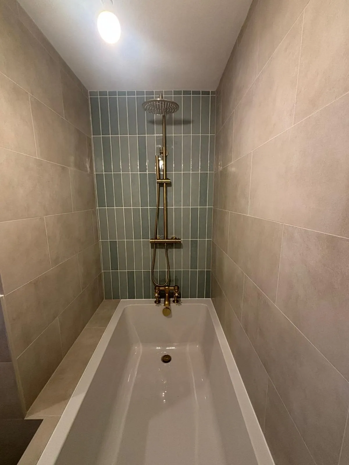 Completed bathroom installation in North Shields