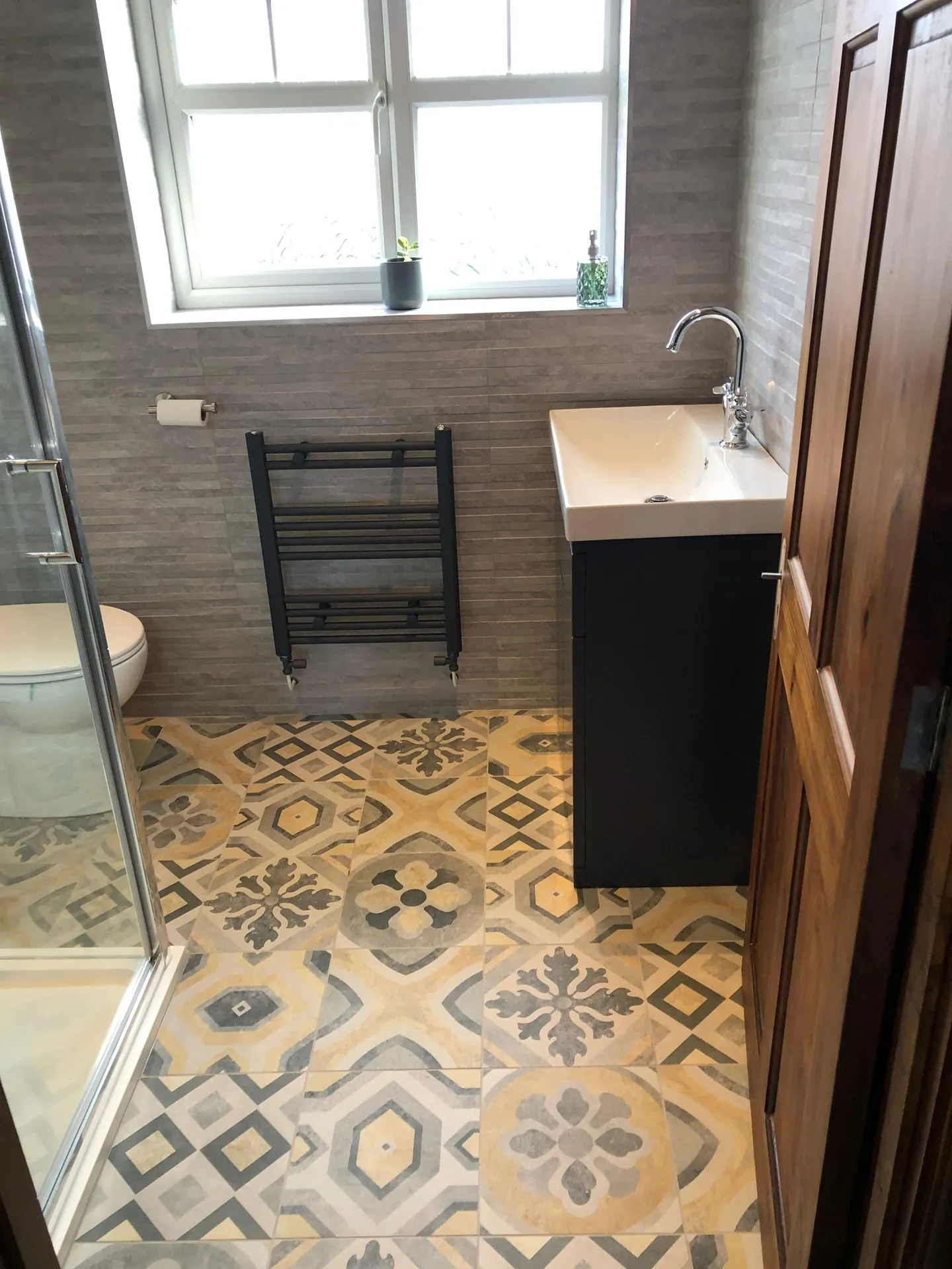 Completed bathroom installation in North Shields