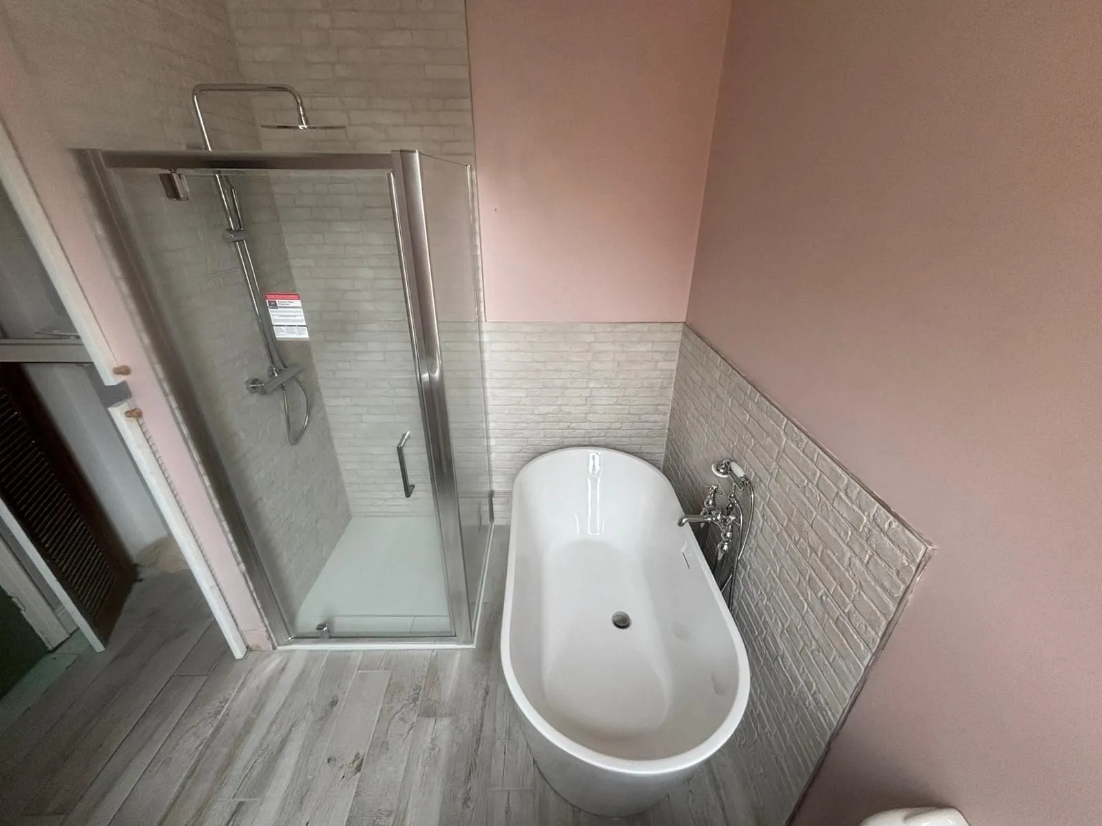 Completed bathroom installation in North Shields